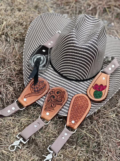100% Handcrafted Hat Clip