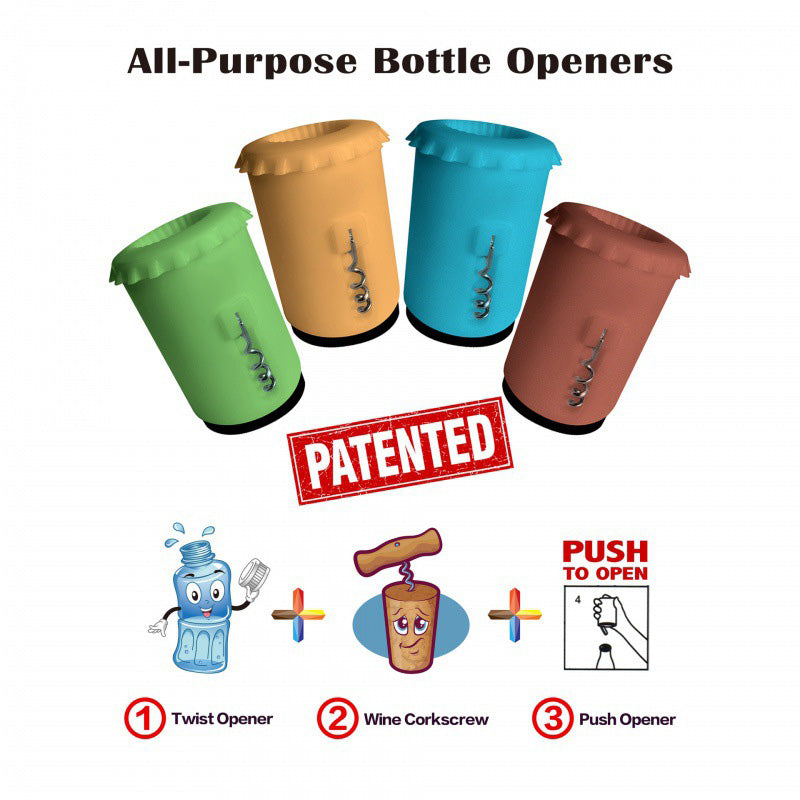 3-in-1 Bottle Opener