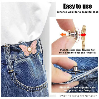 Removable Butterfly Waist Adjustment Buckle