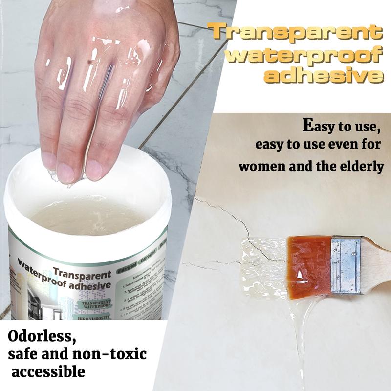 Transparent Waterproof Coating for Indoor & Outdoor