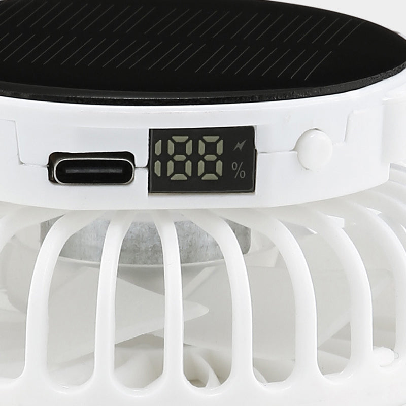 Breathable Baseball Cap with Solar Fan